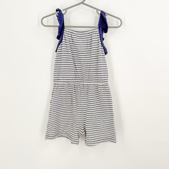 Joe Fresh Blue and White Striped Kids One Piece - Picture 3 of 3